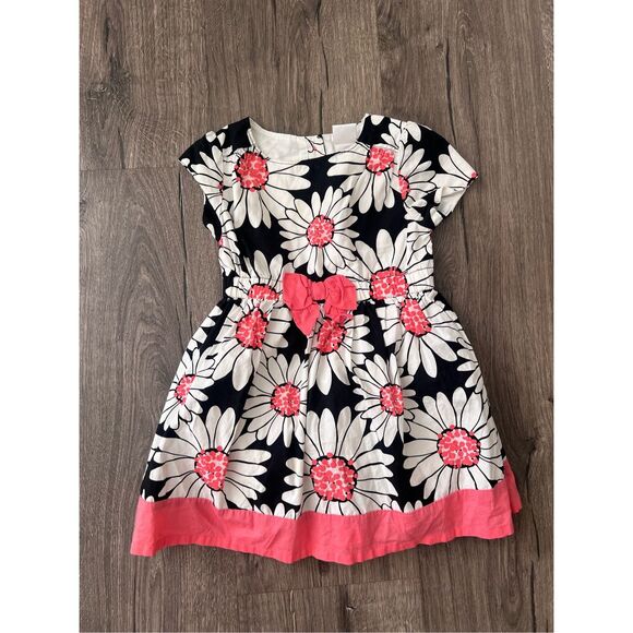 Gymboree Girls' Toddler Daisy Print Poplin Dress size 18-24 - Picture 1 of 3